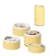 Watch Box Creative Round Layered Watch Box Watch Storage Box Finishing Box Jewelry Storage Jewelry Box Multi-color Optional Watch Case (Color : Yellow) interesting