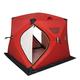 AQQWWER Tents Outdoor Camping 2-3 Person Automatic Snow-proof Cold-proof Ice-fishing Tent Cotton Thickened Winter Tent Warm Tent (Color : Red)