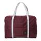 HJGTTTBN Travel Bags Folding Travel Bag Nylon Women Travel Bags Large Capacity Hand Luggage Duffel Set Overnight for Lady Men (Color : Red Wine)