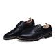 AQQWWER Mens Dress Shoes Men Dress Shoes Large Size Man Business Casual Leather Shoes Bullock Mens Shoes lace-up Carved Male Formal Shoes (Color : Black Formal Shoes, Size : 10)