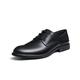 AQQWWER Mens Dress Shoes Spring Leather Shoes Man Dress Shoes Men Business Black Casual Luxury Shoes for Men Shoes Breathabl Men's Shoe (Color : Schwarz, Size : 7)