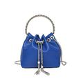 AQQWWER Handbags For Women Mini Diamonds Bucket New Tote Bag Luxury Designer Handbag Bags For Women Wholesale Crossbody Bag Handbags (Color : Blue, Size : (15x10x15) cm)