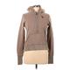 Abercrombie & Fitch Pullover Hoodie: Tan Solid Tops - Women's Size Large