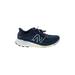 New Balance Sneakers: Blue Print Shoes - Women's Size 9 1/2 - Almond Toe