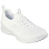 Slip-On Sneaker SKECHERS "SKECH-AIR DYNAMIGHT -", Damen, Gr. 38, weiß, Textil, sportlich, Schuhe, Schlupfschuh, Slipper, Freizeitschuh mit Gummizug