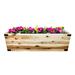 Villa Acacia Wooden Planter Box - 31 Inch Rectangular Wood Planter for Garden, Patio, Window, Home Decor Acacia Wood Plant Stand