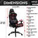 Ergonomic High Back Racer Style Gaming Chair