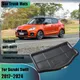Car Boot Mats For Suzuki Swift Suifuto A2L MK3 2017~2024 EVA Carpets Car Rear Trunk Mats Storage