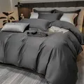 3Pcs Duvet Cover Set 400TC Luxury Egyptian Cotton 1pc Comforter Cover 2pcs Pillowcase Zipper