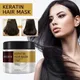 Collagen repair damaged dry and short-tempered hair and hair keratin mask hair is smooth soft care
