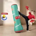 Kids Boxing Bag Pvc Punching Bag for Children Inflatable Punching Bag Set for Active Kids Fun