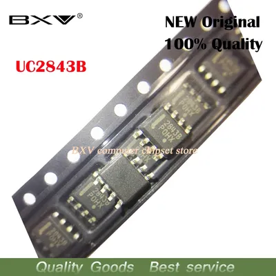 10 teile/los uc2843bd1r2g uc2843 sop8 2843b uc2843b neues original Image