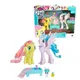 Hasbro My Little Pony Friendship Pony Set Fluttershy Pony Doll Girl Play House Toy Action Figures