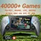 NEW Project X Portable Pocket Video Game Console 128G 4.3” IPS Screen Dual Speaker 40000+ Games For