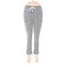 Olivaceous Casual Pants - High Rise Skinny Leg Lounge: Gray Bottoms - Women's Size Medium