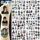 Hot American drama Wednesday beautiful tattoo stickers transfer printing tattoo stickers gift