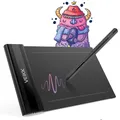 VEIKK S640 Graphics Tablet Digital Drawing Tablet 6.5x4" for Drawing & Game OSU Battery-Free Pen