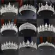 DIEZI 2021 New Fashion Baroque Pearl Crystal Bridal Crown Tiaras Luxury Diadem Tiaras For Women