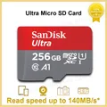 SanDisk Ultra MicroSDXC UHS-I Speicher Karte C10 U1 Volle HD A1 64G 128G 256G 512G max zu 140 MB/s