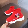 Children Duck Casual Shoes Mickey Mouse Boys Girls Sneakers Spring Cartoon Minnie Brand Kid Sport