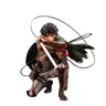 16cm Angriff auf Titan Anime Figur Levi ackerman Action figur eren yeager mikasa ackerman Figur PVC