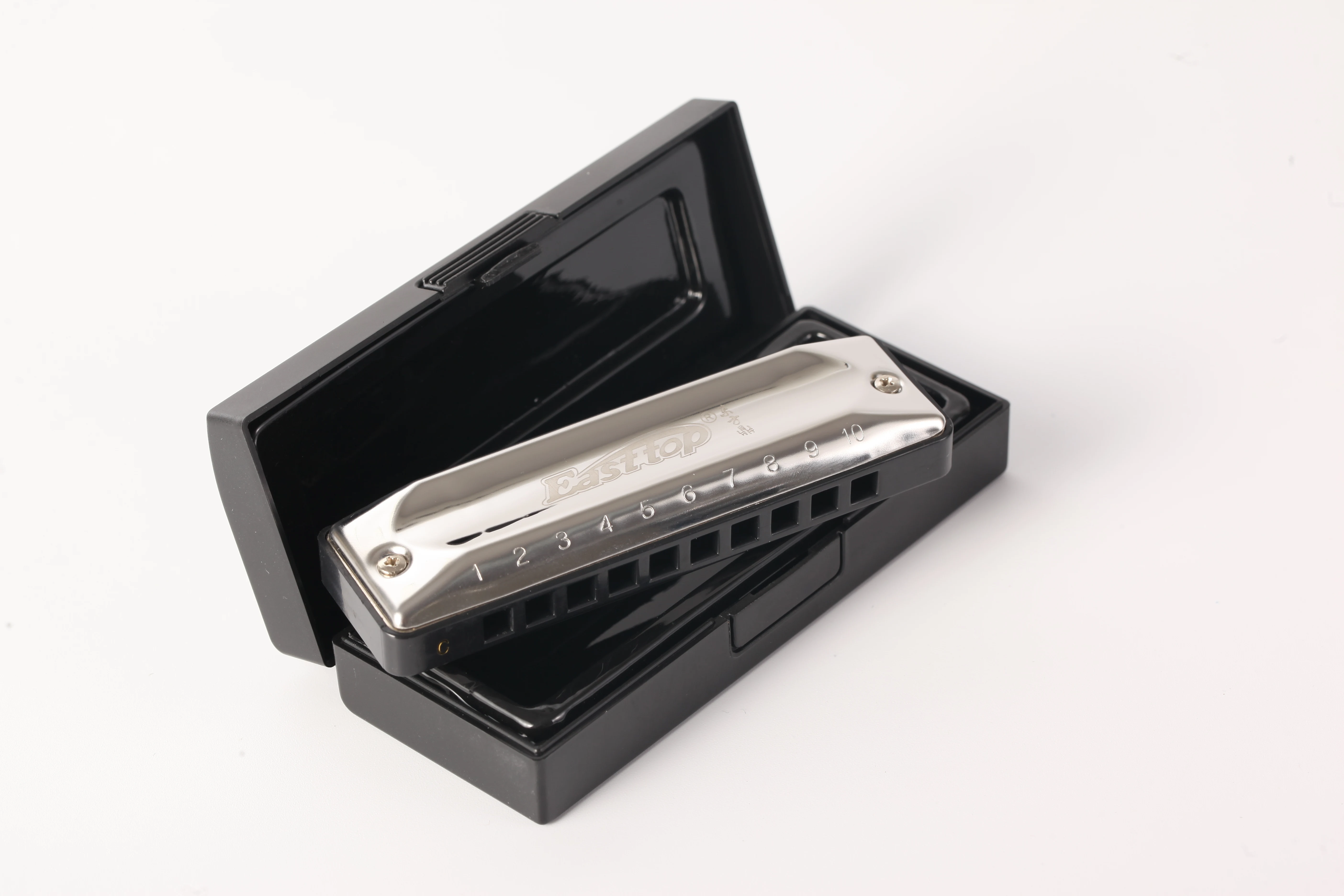 Neue stil EASTTOP mund orgel T002 10 löcher blues, geschenk, mundharmonika für anfänger Image