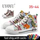 High Top Men's 2023 Printed Black Canvas Shoes Sll Vulcanize Shoes Women Stars Casual Skateboarding