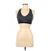 Reebok Sports Bra: Black Activewear - Women's Size Medium