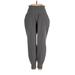 Active by Old Navy Track Pants - Mid/Reg Rise: Gray Activewear - Women's Size Small