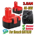 Batterie pour Bosch BAT038 3500mAh 14.4V NI-laissée Batterie pour Bosch Outil AT140 BAT040