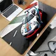 Tapis de souris de voiture de course Martinis média 900x400 polymères de bureau PC Gamer