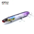 AOCLU-Appât dur au crayon Surface Topwater Walk the Dog Crank Popper Leurre de pêche Bass Fresh