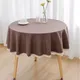 Nappe ronde en polymère pour table à manger dortoir bureau