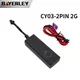 GPS Tracker 9-90V pour Moto Voiture Scooter Véhicule Électrique Antivol avec CY03-2PIN 2G GPS