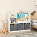 Isabelle & Max™ Almita Bookcase in White | 31.5 H x 36.22 W x 11.81 D in | Wayfair 80A67B62D6C841C0A6493FA555D3D894