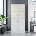 Inbox Zero Modern Rectangular Off- Steel Filing Cabinets in White | Wayfair B2F97D30564840419CAA21C7F34D8AAD