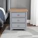 August Grove® Nightstand w/ Usb Charging Ports & Three Drawers | Wayfair 6A233A20B3034EF78C0F9CEF75BD6C30