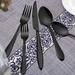 House Of Hampton® Joseito Stainless Steel Flatware Set - Service for 4 Stainless Steel in Black/Gray | Wayfair 641AEE241EA3448F8B3500B6E42D8699