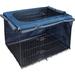 Tucker Murphy Pet™ Ermelinde Polyester Pet Crate Cover in Blue | 20 H x 18 W x 24 D in | Wayfair 1A1E4A48381B442E97D4DC9362BA7BE6