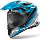 Airoh Commander 2 Mavick Casque de motocross, noir-gris-bleu, taille L