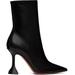 Giorgia Croc-embossed Zip Pedestal Booties