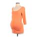 Gap - Maternity 3/4 Sleeve T-Shirt: Orange Tops - Women's Size Small Maternity