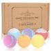 6pcs Bath Salt Bombs Exfoliating Essential Oil Body Salt Cleaner Bubbles Shower Salt Ball