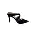 Boden Mule/Clog: Pumps Stilleto Cocktail Black Print Shoes - Women's Size 38 - Pointed Toe