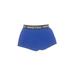 Nike Athletic Shorts: Blue Color Block Activewear - Women's Size Medium