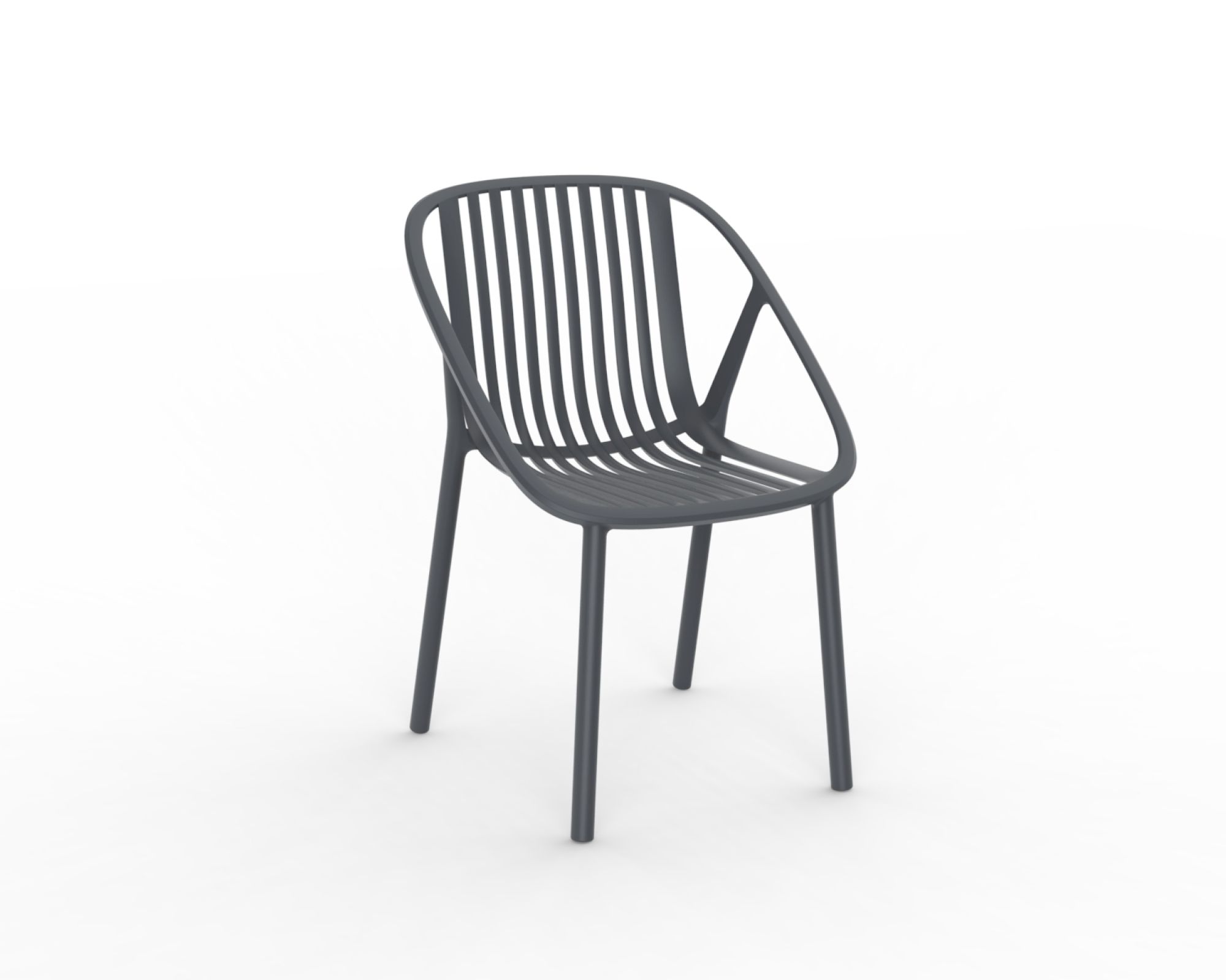 Resol »Bini« Outdoor Stuhl Dark Grey Image