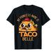 Lustig, der Name meiner Prinzessin ist Taco Belle Pun Cinco De Mayo T-Shirt