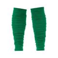 Football Leg Sleeve for Men scrunch football socks Calf Compression Sleeve for Soccer Adult Youth Women Green Medium