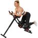 Workout Equipment Ab Machine for Home Gym Adjustable Abdominal Exercise Fitness Equipment for Full Body Shaping Foldable Waist Trainer Ab Cruncher Strength Training