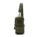 Molle Backpack Pouch Bag Waterproof Military Sing Pack Bag Sling Shoulder Bag for Outdoor Hunting Running OD Green